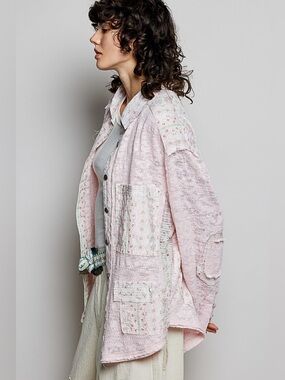 Cotton Candy Button down by POL Los Angeles